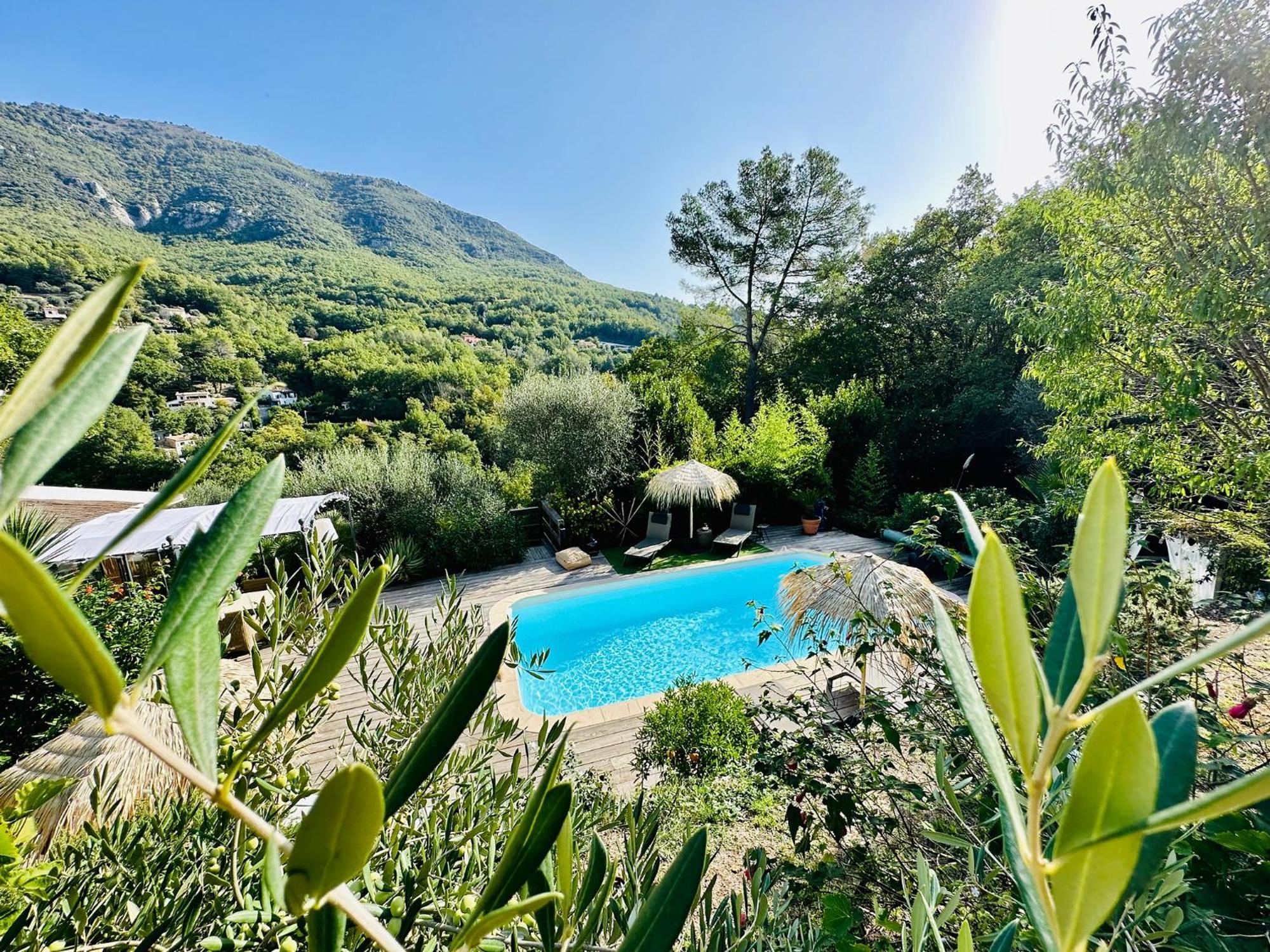Apartament Domaine Les Deux Roches Le Bar-sur-Loup Pokój zdjęcie